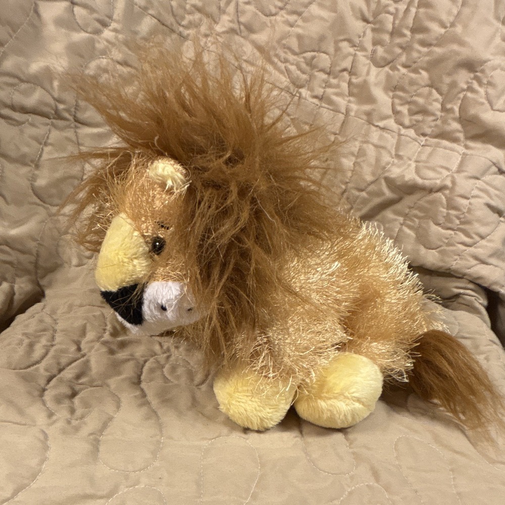 GANZ Webkinz Lion Plush Stuffed Animal no code - Picture 2 of 5